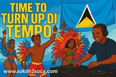 Turn Up Di Tempo: DJ Tony Tempo Drops a High-Energy Soca Mix for Saint Lucia Carnival 2025