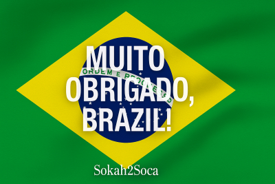 Muito obrigado, Brazil!