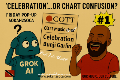 Friday Pop-Up: COTT Gone Rogue? Bunji’s “Celebration” Pops Up at #1—Six Months Later!