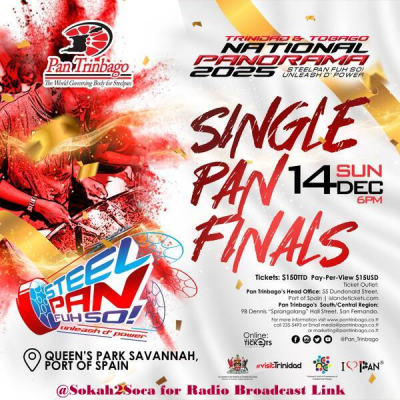 National Single Pan Finals 2025: Trinidad &amp; Tobago Carnival