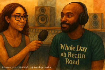 Sokah2Soca Debut: Nikki G Interviews Smiddy Smith of Star Blu Productions