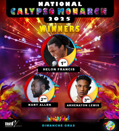 Helon Francis 'To Whom It May Be' Surprises Everyone and Wins Calypso Monarch Title 2025
