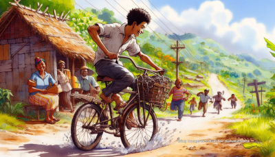 The Bisquenkay Bicycle Dash to the Finish: Two Amigos Bucky &amp; Boyo